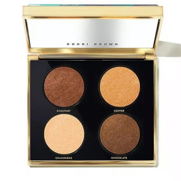 NIB LED BOBBI BROWN LUXE ENCORE EYE SHADOW, BRONZE LIMITED Edition new in box